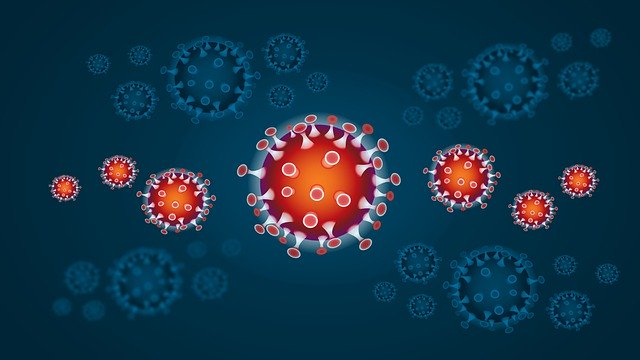 Obrazek sybolizujący koronawirusa